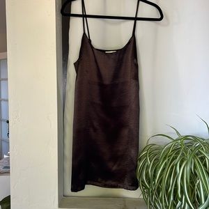 Silky Mini Slip Dress